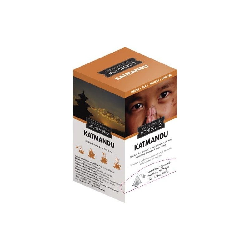 Montecelio - Té en Pirámides Katmandu - Estuche 15 Unidades