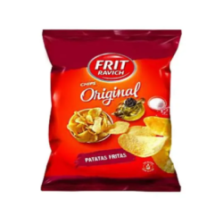 PATATAS FRIT RAVICH CHIPS ORIGINAL 30 GR (PAQUETE DE 20 UNIDADES)