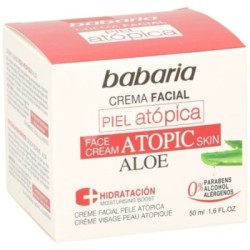 Babaria- Crema facial piel atópica- 50 ml