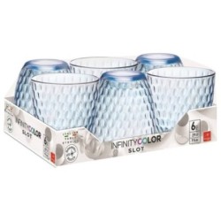 PENGO SPAZIO CASA Vaso Bormioli(Pack 6 Und) Arco Agua