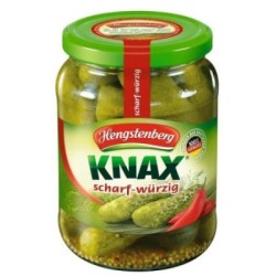 Hengstenberg Knax crujientes pepinillos 330g