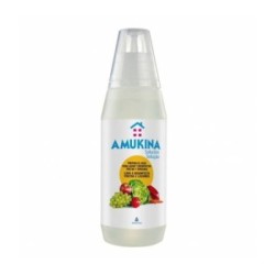 AMUKINA Solución Líquida Frutas y Verduras - Lava y desinfecta frutas y verduras - 10 días. Todos los públicos, 500 ml (Paquete de 1)