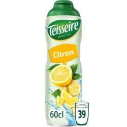 Teisseire Le Sirop - Sabor afrutado - Cordial - Ingredientes naturales - Perfecto para cócteles, tés, postres - Mojito - 600 ml, 48 porciones