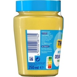 Thomy Delikatess Senf Mittelscharf (Delicioso medio de mostaza alemana) 2 tubos de 100 ml