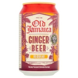 Antiguo Jamaica Ginger Beer 330ml (paquete de 24 x 330 ml)